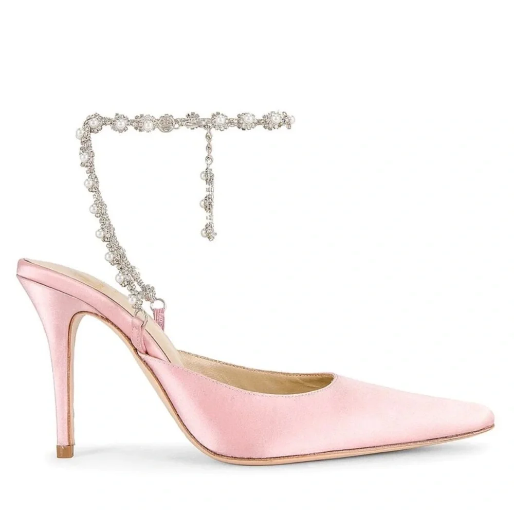 LPA Pearl Ankle Strap in Light Pink, Size: 8 - Picture 2 of 13